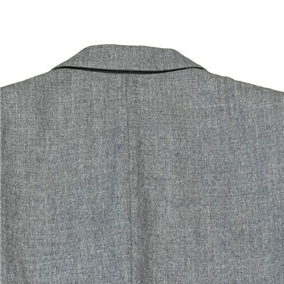 Lauren Ralph Lauren vintage gray 100% wool double breasted blazer Made in USA - Picture 4 of 9